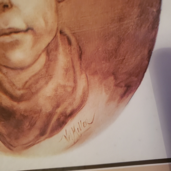 Vel Miller Signed Prints Little Cowboy & Little Western Girl - Picture 4 of 11